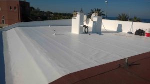 rifacimento del tetto in PVC
