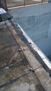 rifacimento tetto di un condominio a Ruvo di Puglia prima dei lavori